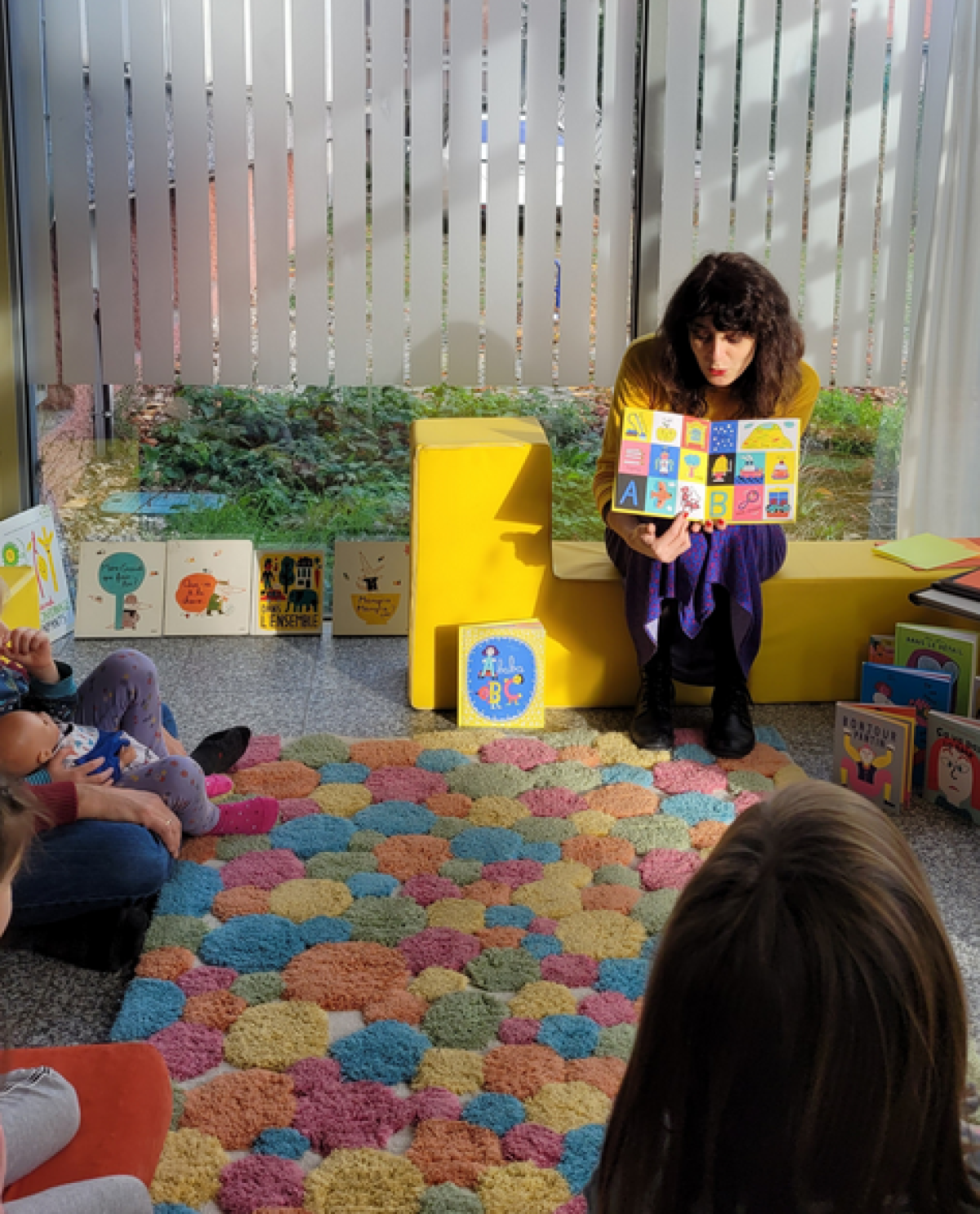 RETOUR EN IMAGES : L'Ababatelier - lecture et atelier avec Élisa Géhin